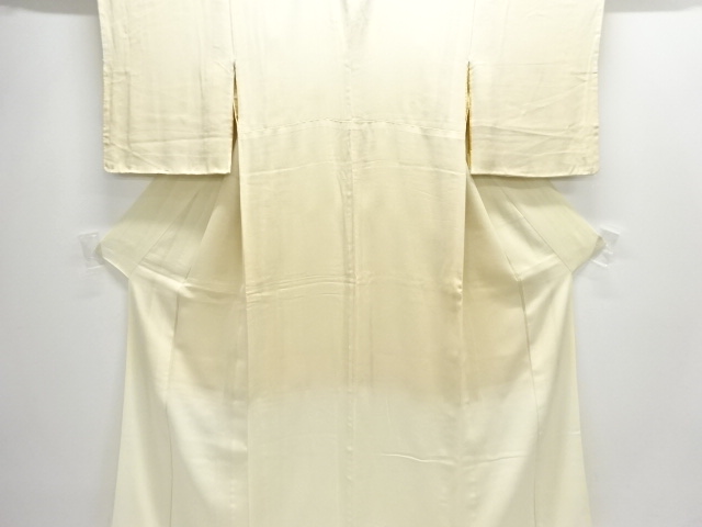 アンティーク　白錦紗中着